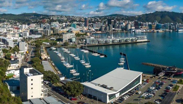 A picture of Wellington Harbour