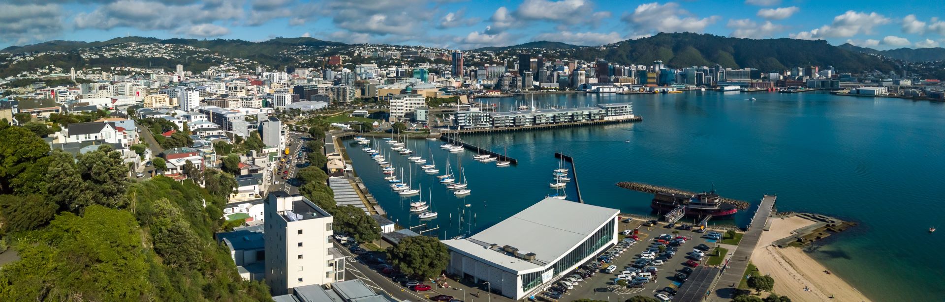 A picture of Wellington Harbour