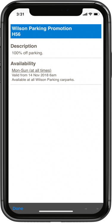 ParkMate Wilson Parking Promotions